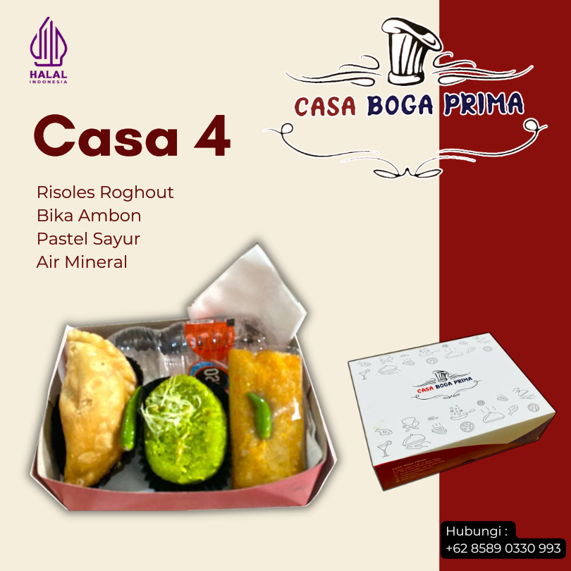 Snack Casa 4 Casa Boga Prima