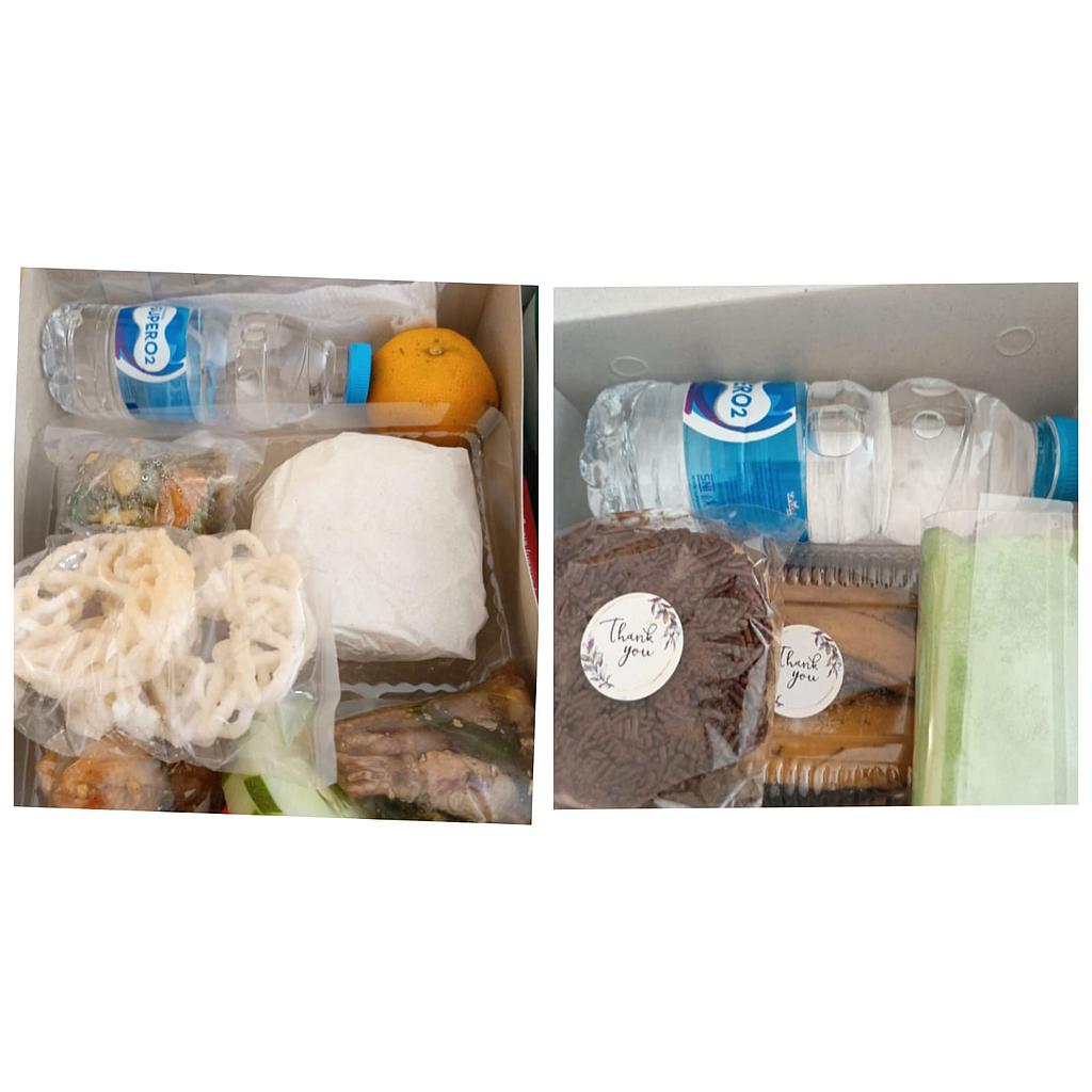 Paket 2 NasiboxSnackbox (isi 50 box)