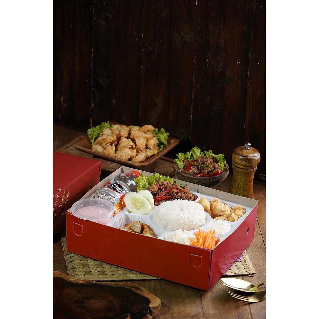 PAKET NASI BOX MENU 1