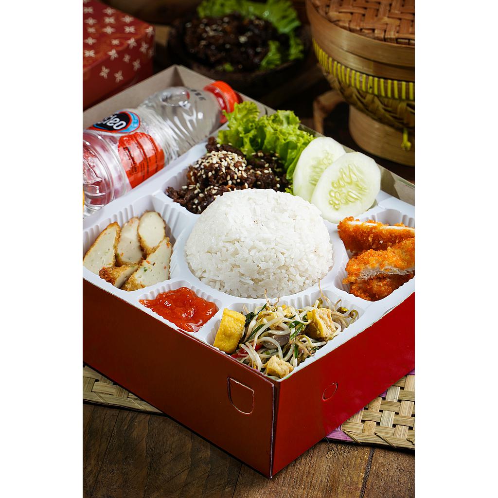 PAKET NASI BOX MENU 4
