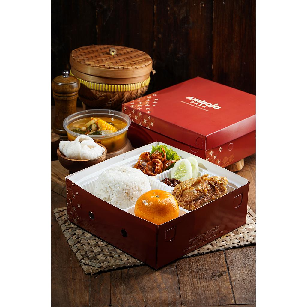 PAKET NASI BOX MENU 4