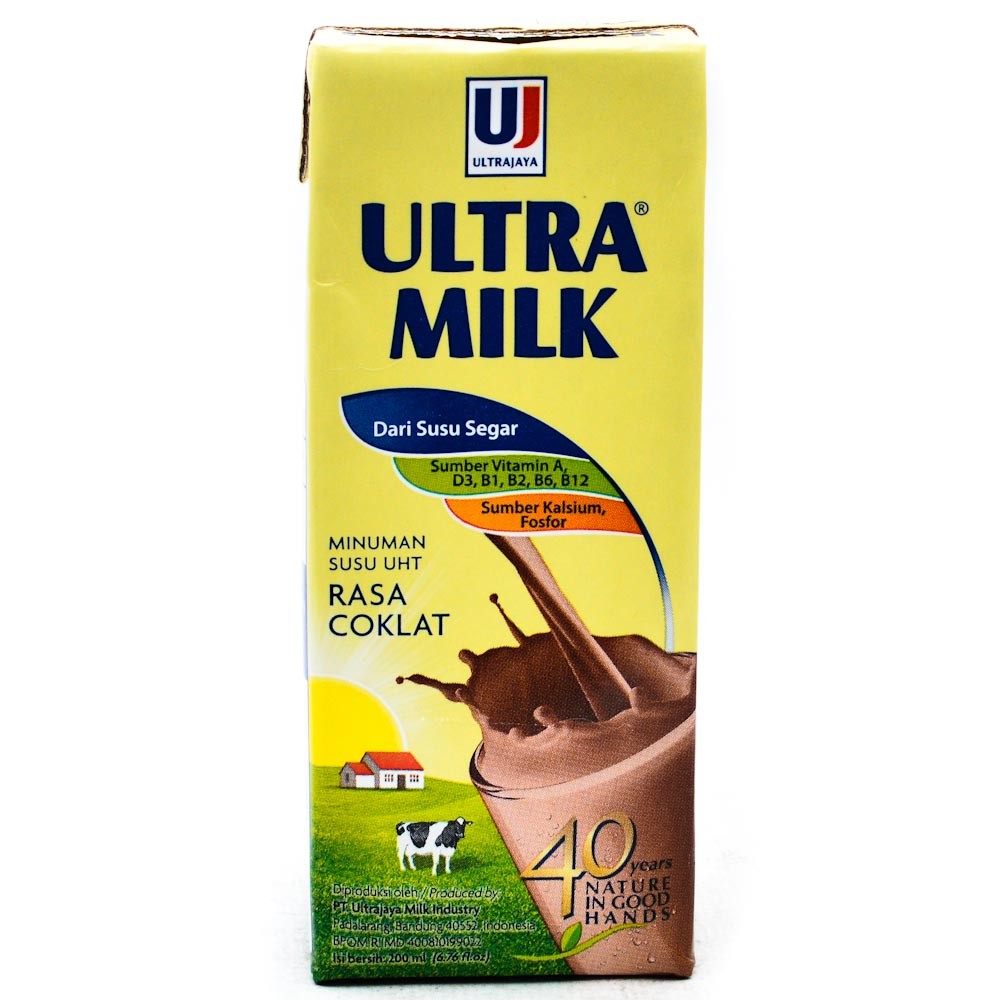 Susu Ultramilk Coklat 200ml