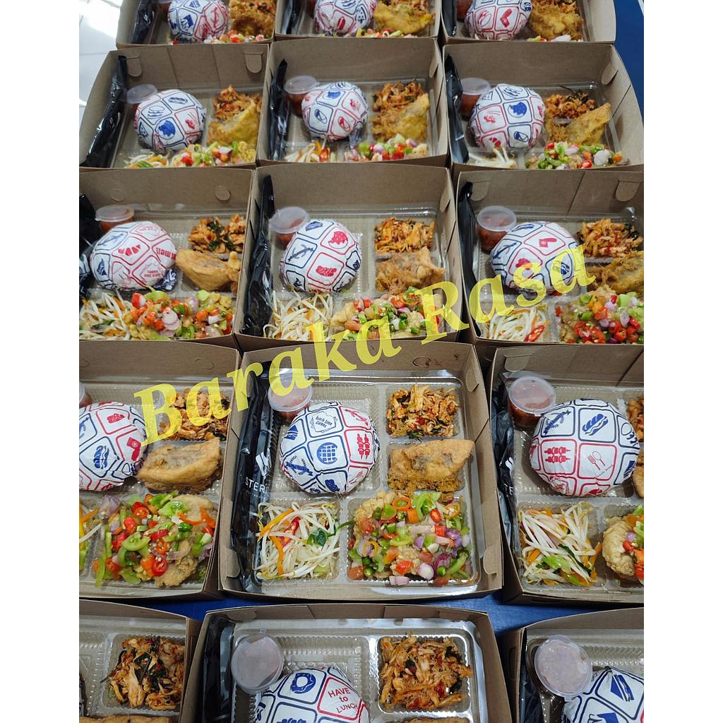 Bundling nasi dan snack box Baraka