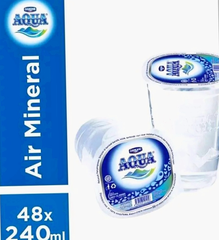 Aqua gelas 240 ml