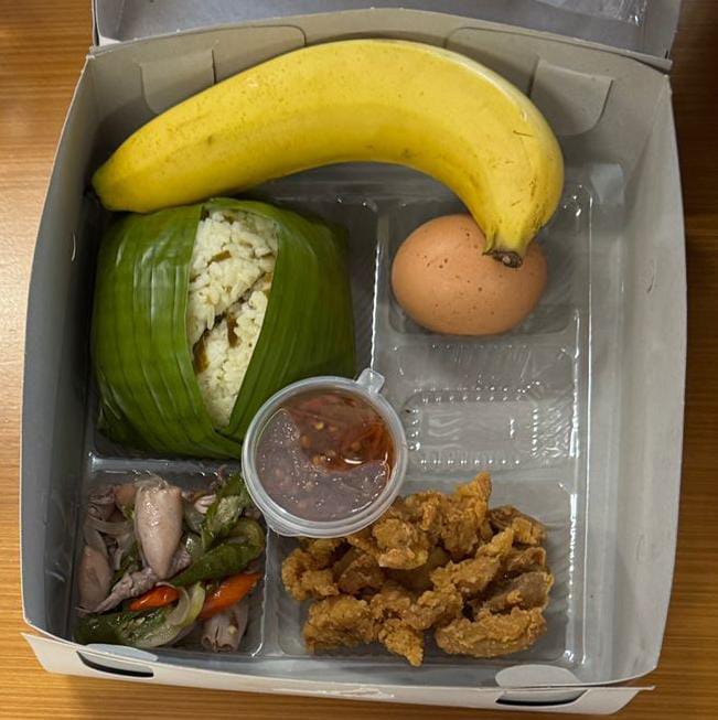 Nasi Box Daun Jeruk 1