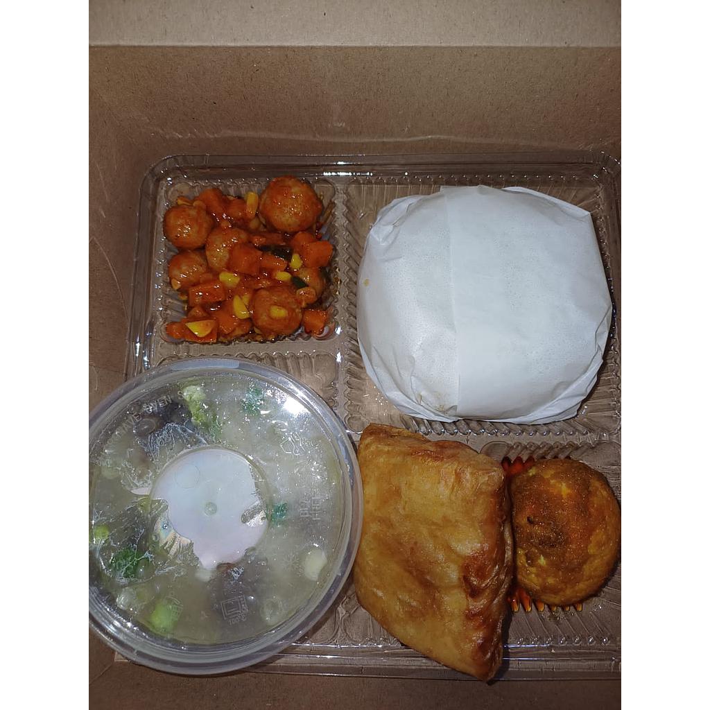 20 Paket Nasi Box &amp; Snack Box