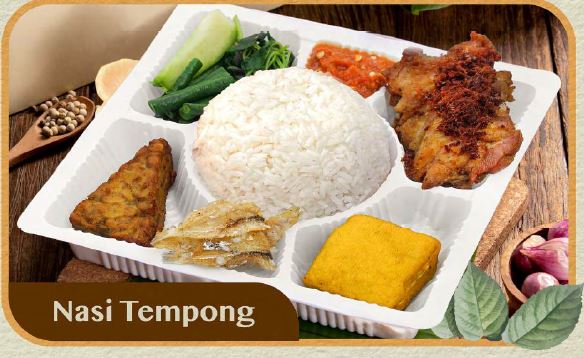 ​ Lunch Box Nasi Tempong | Dapur Andala @33.000