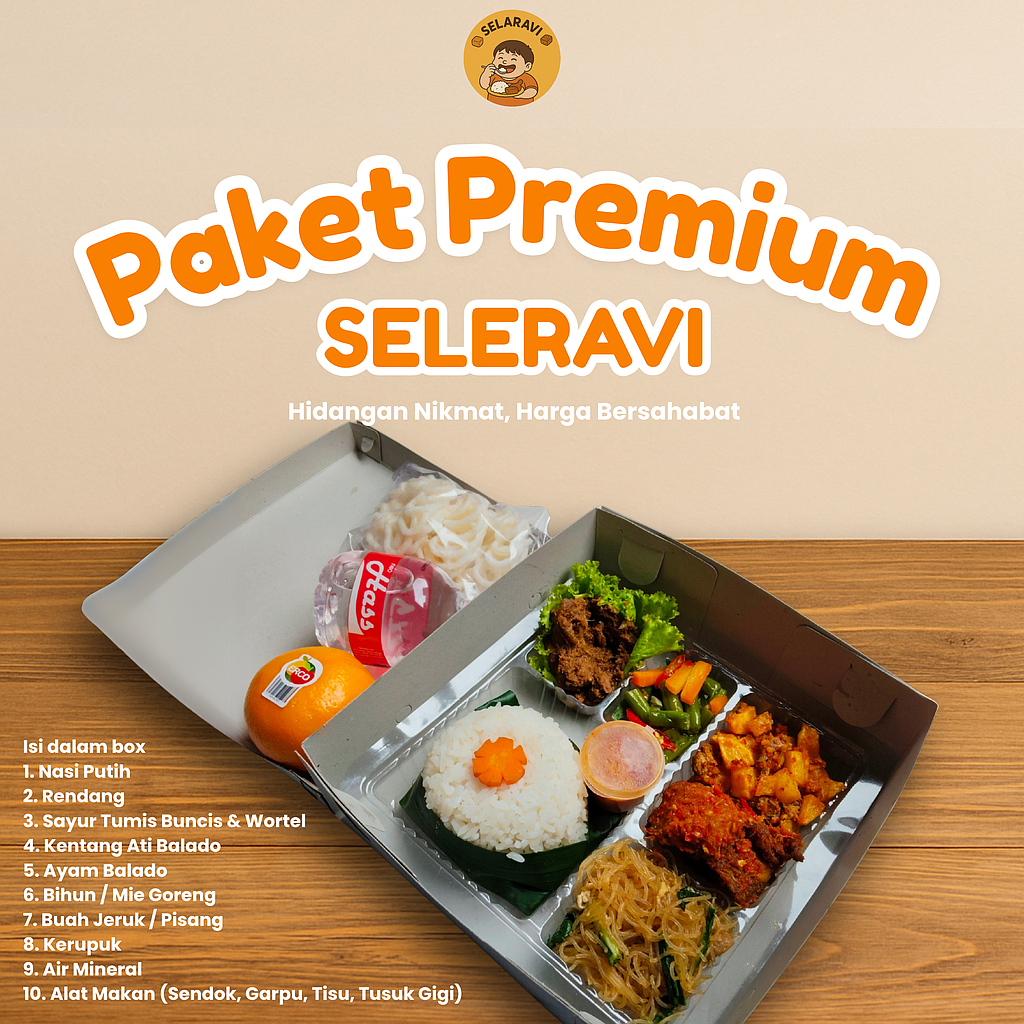 PAKET PREMIUM SELERAVI CATERING