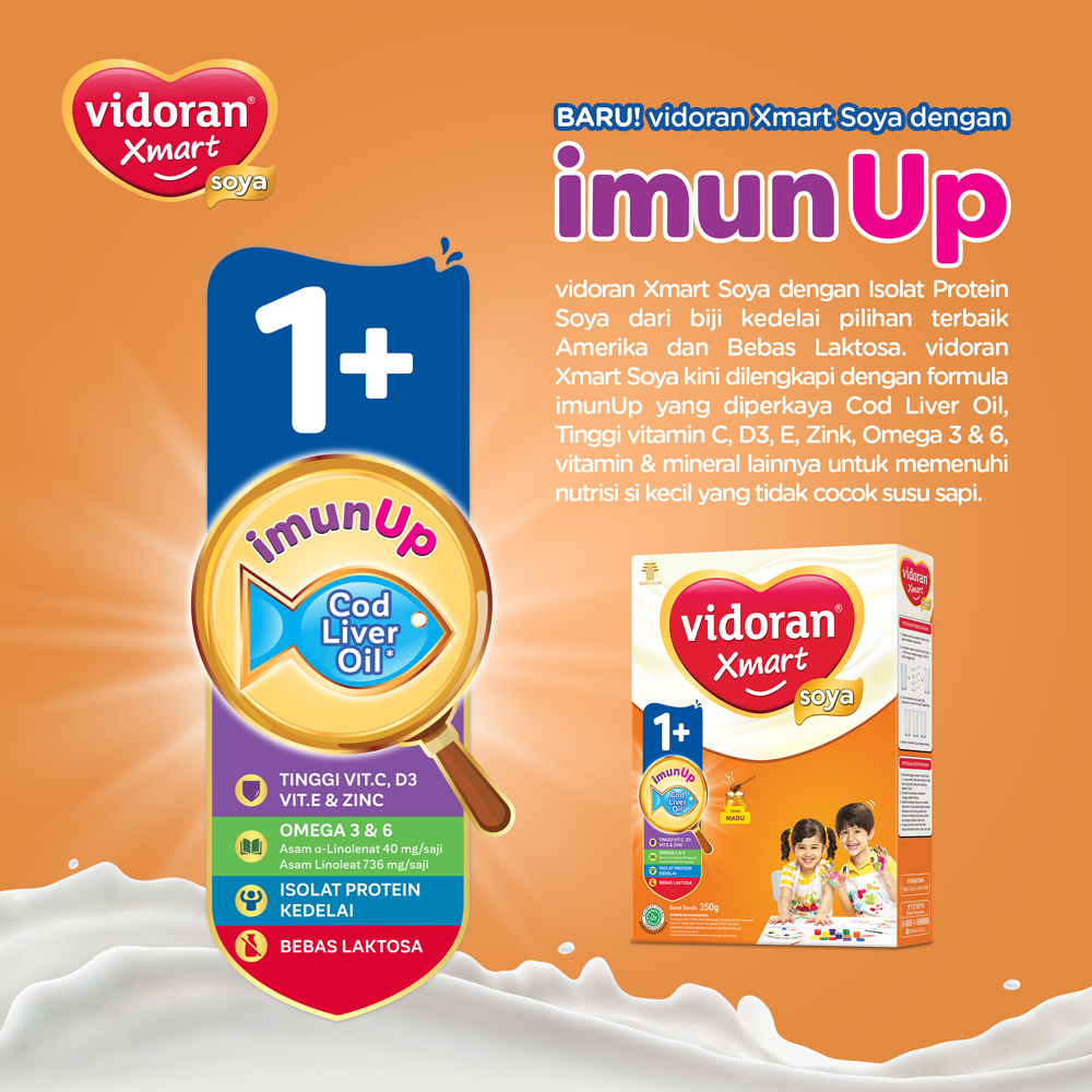 vidoran smart soya 700 gr toko rezeki long