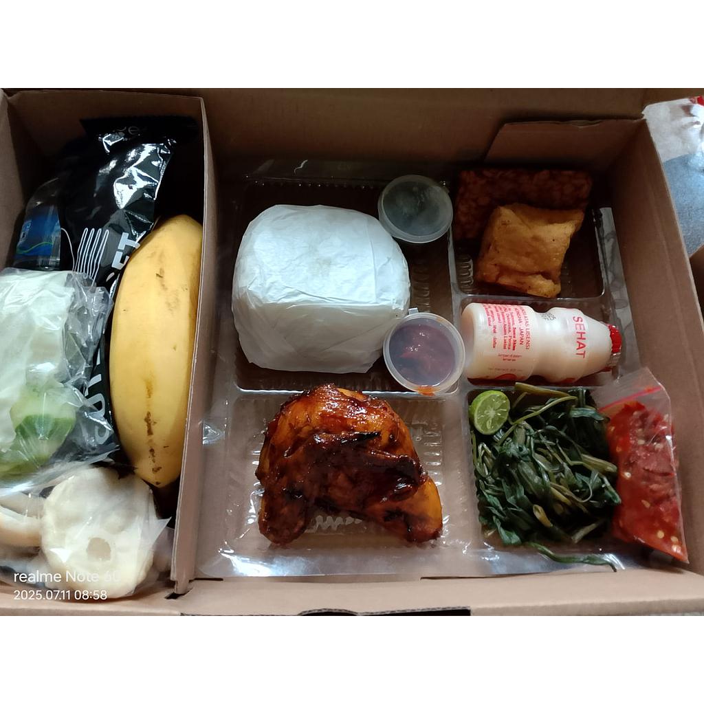 Paket Nasi Ayam Bakar