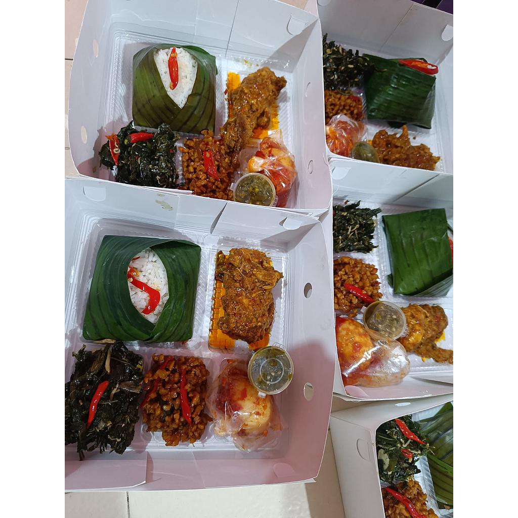 Nasi Box Paket A Rasa Sayange