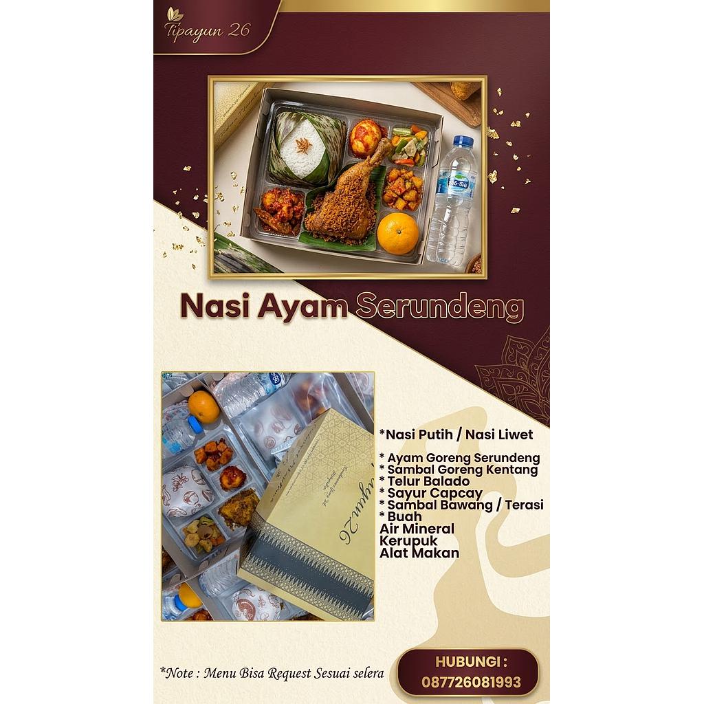 Nasi Ayam Serundeng Tipayun26