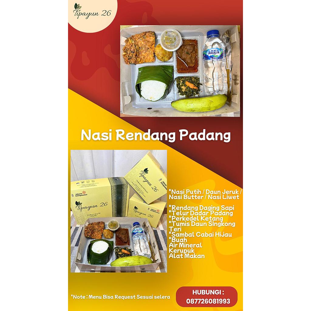 Nasi Rendang Padang Tipayun26