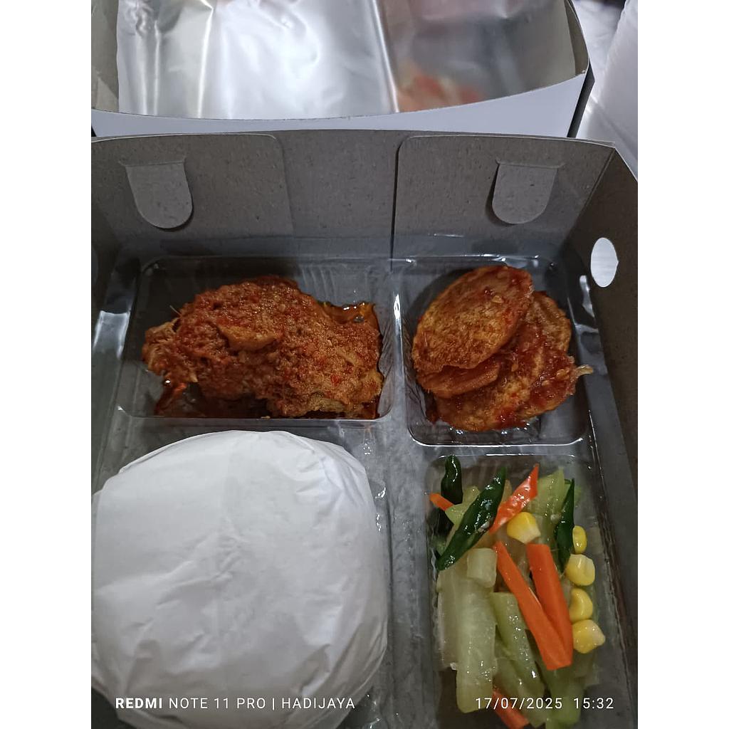 Paket Nasi Box Reguler Hadijaya