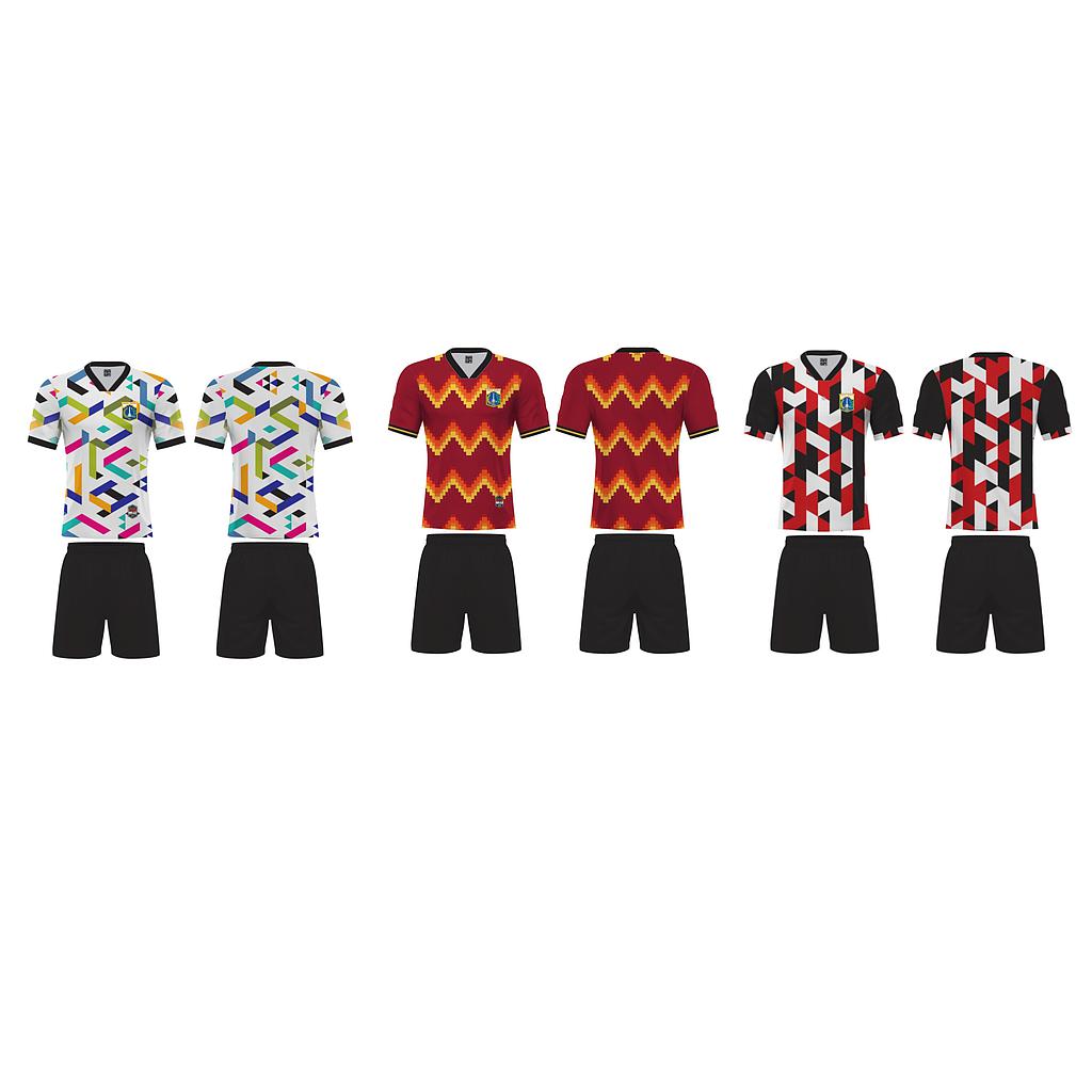 Kaos jersey + celana pendek