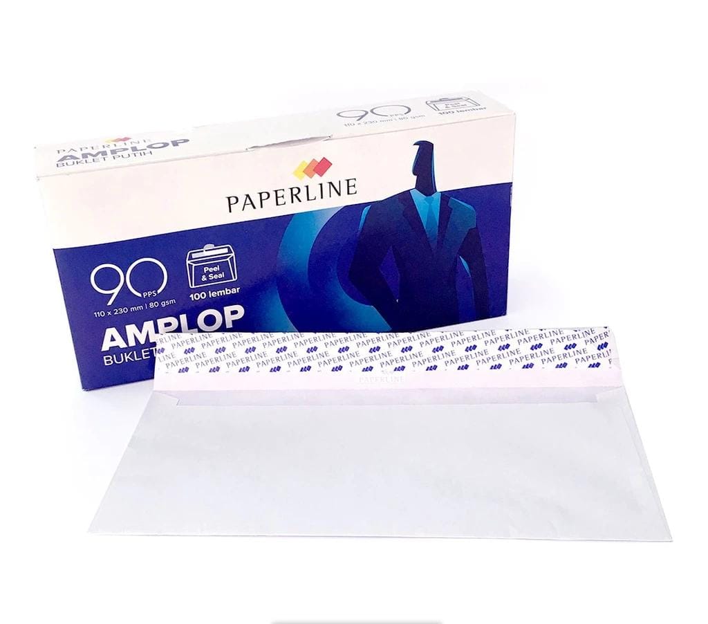 Amplop Putih Isi 100 Buah/Dus aurum