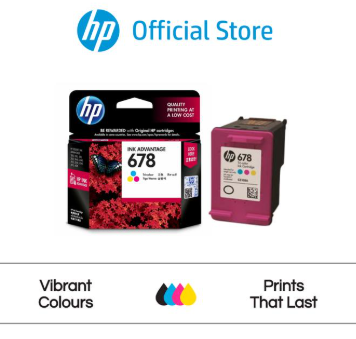 Tinta Printer  Spesifikasi: HP  No. 678 Colour