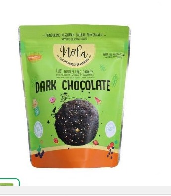 VERLIN  GLUTEN FREE COOKIES DARK CHOCOLATE