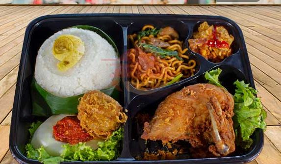 Nasi Box Paket A - Dapoer Teh Ina