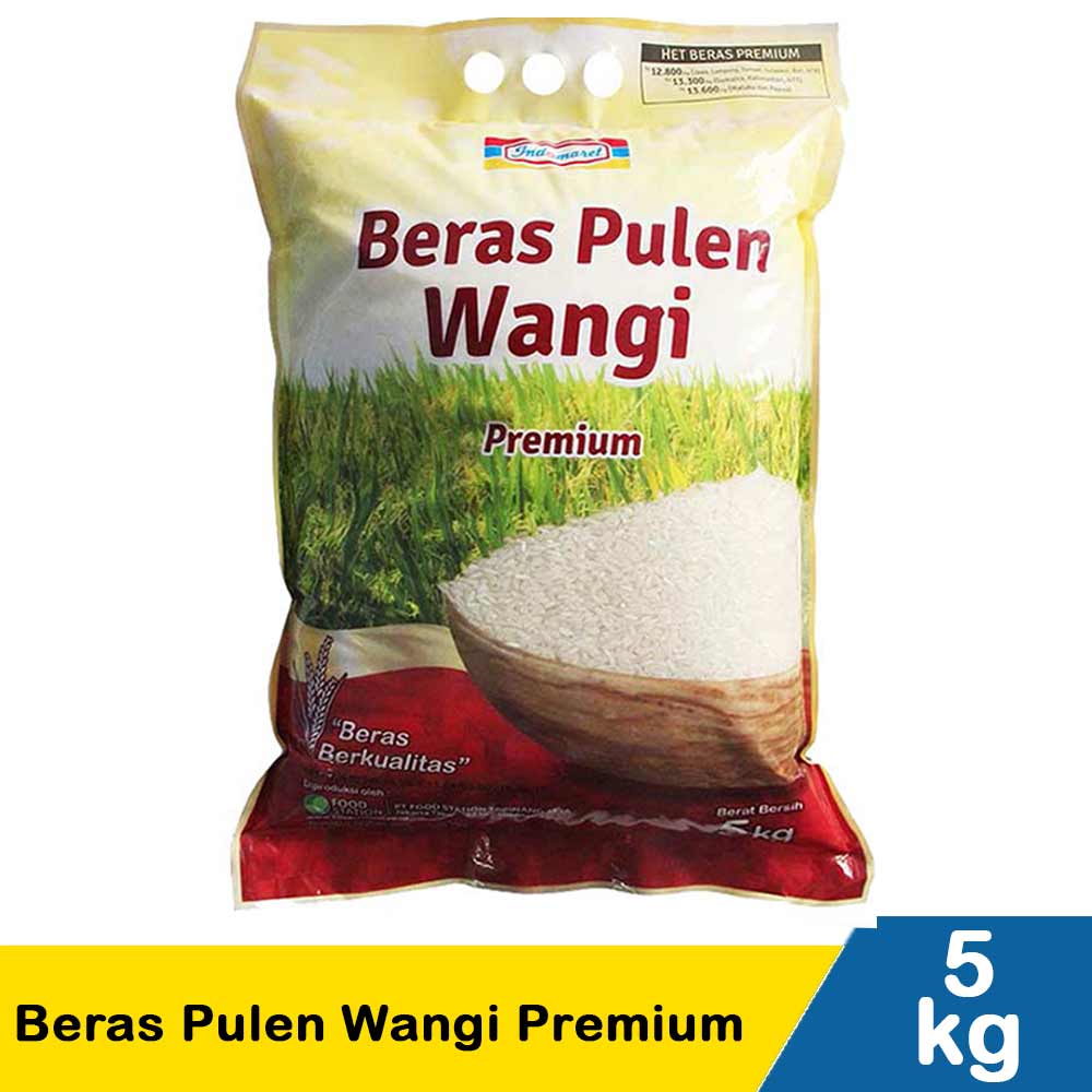 Beras kemasan 5Kg