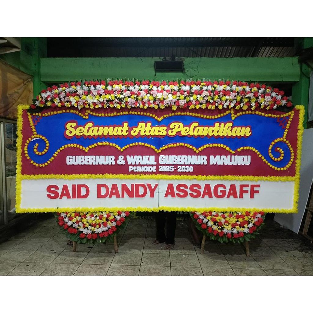 Bunga Papan Gandeng size 150m x 400m