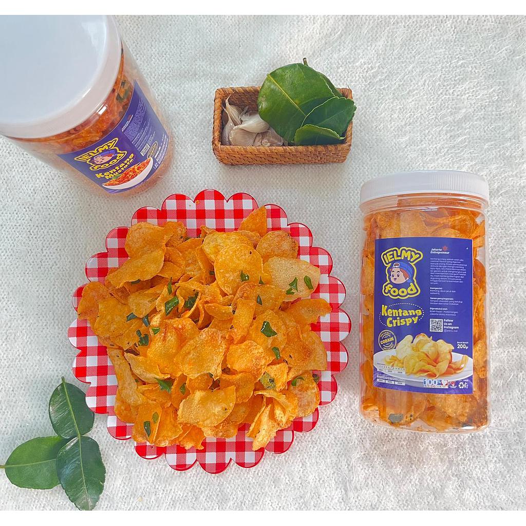 Kentang Crispy Salted Egg