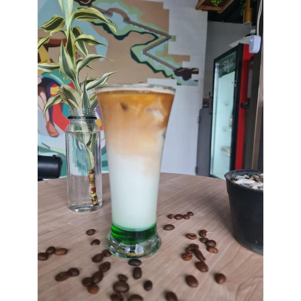 ice pandan latte