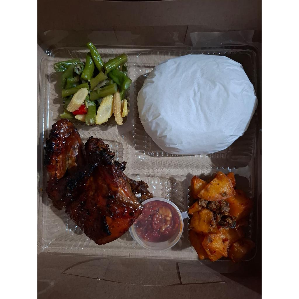 Paket Nasi box B (Rantang Rasa)