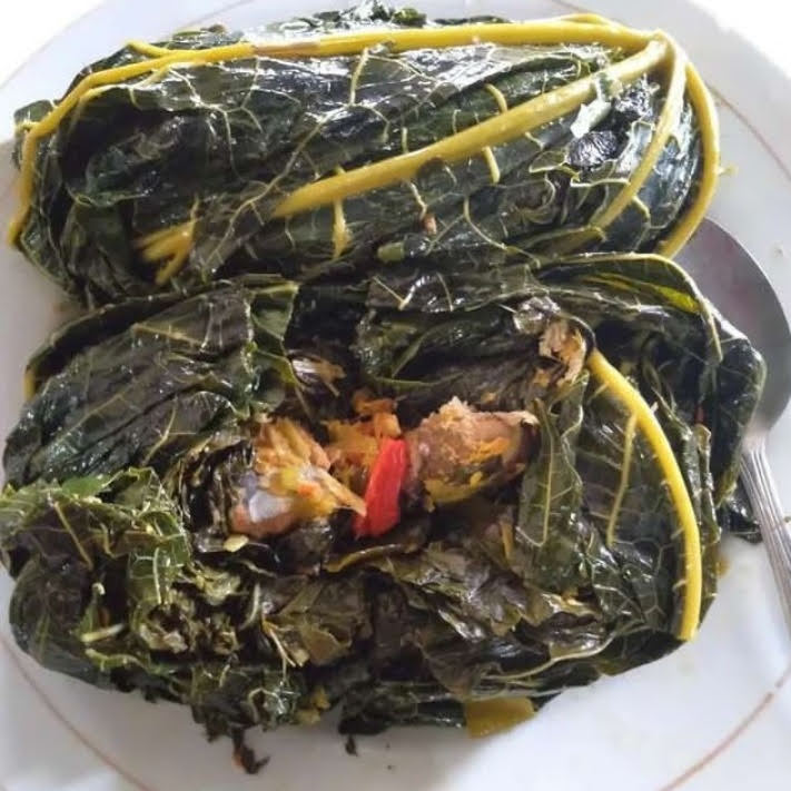 Pepes ikan Daun Pepaya
