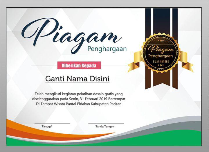 Piagam A4 200GSM
