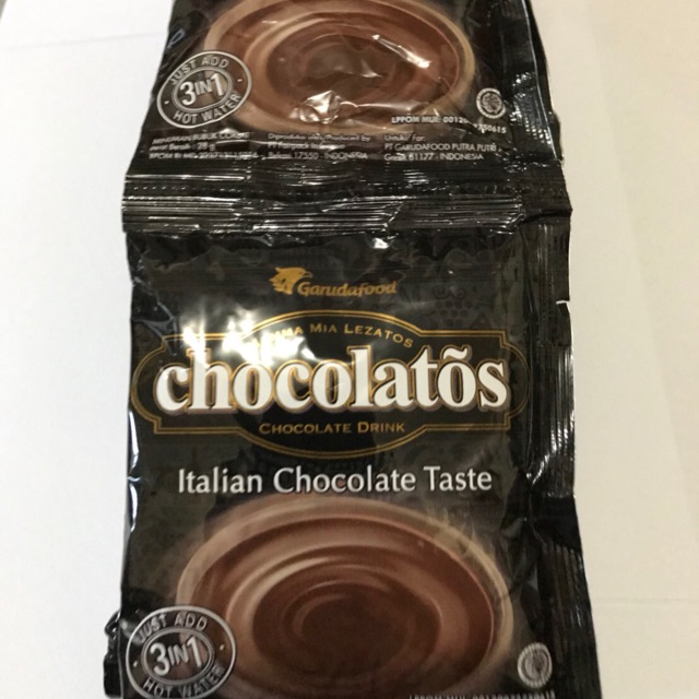 Chocolatos Drink 28 gr 1 Renceng/10 Pcs (Padang Dapur Pusako)
