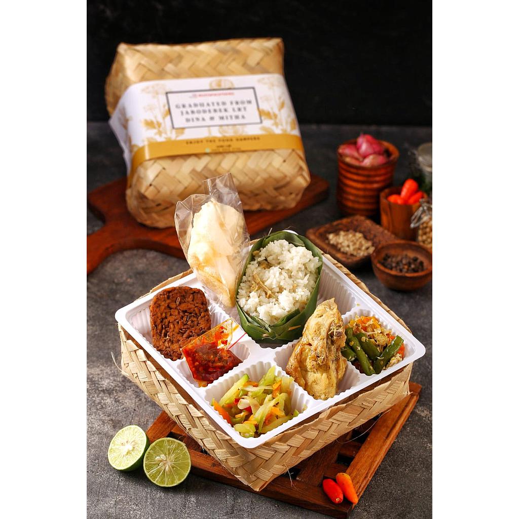 NASI LIWET plus Kopi SUSU Mustafa di Besek