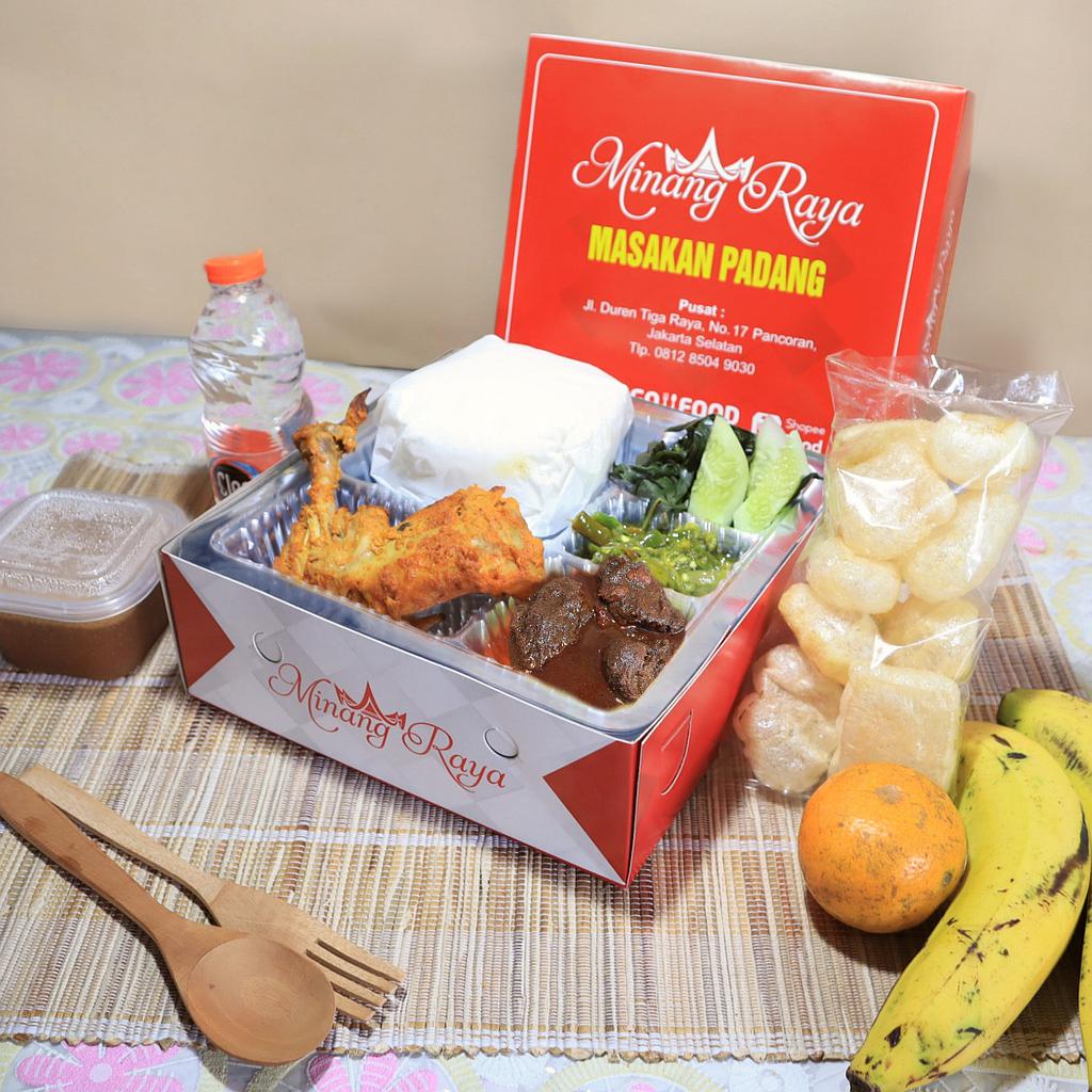 Paket Nasi Box 47(Padang Minang Raya)