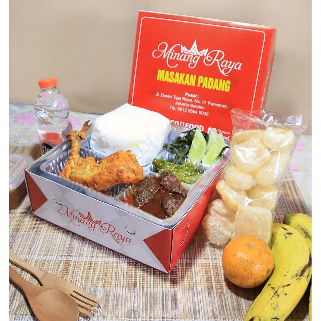 Paket Nasi Box 47 (Padang Minang Raya)