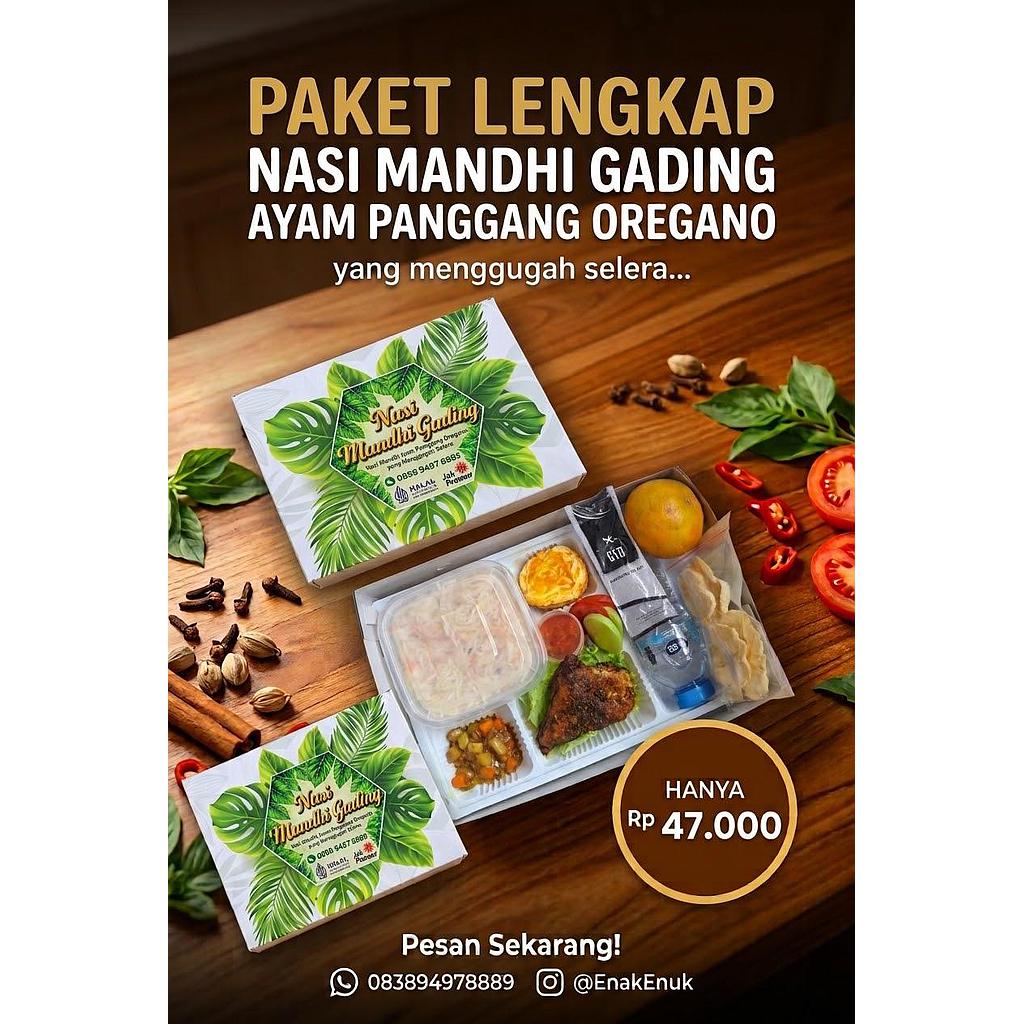Paket Lengkap Nadi Mandhi Gading