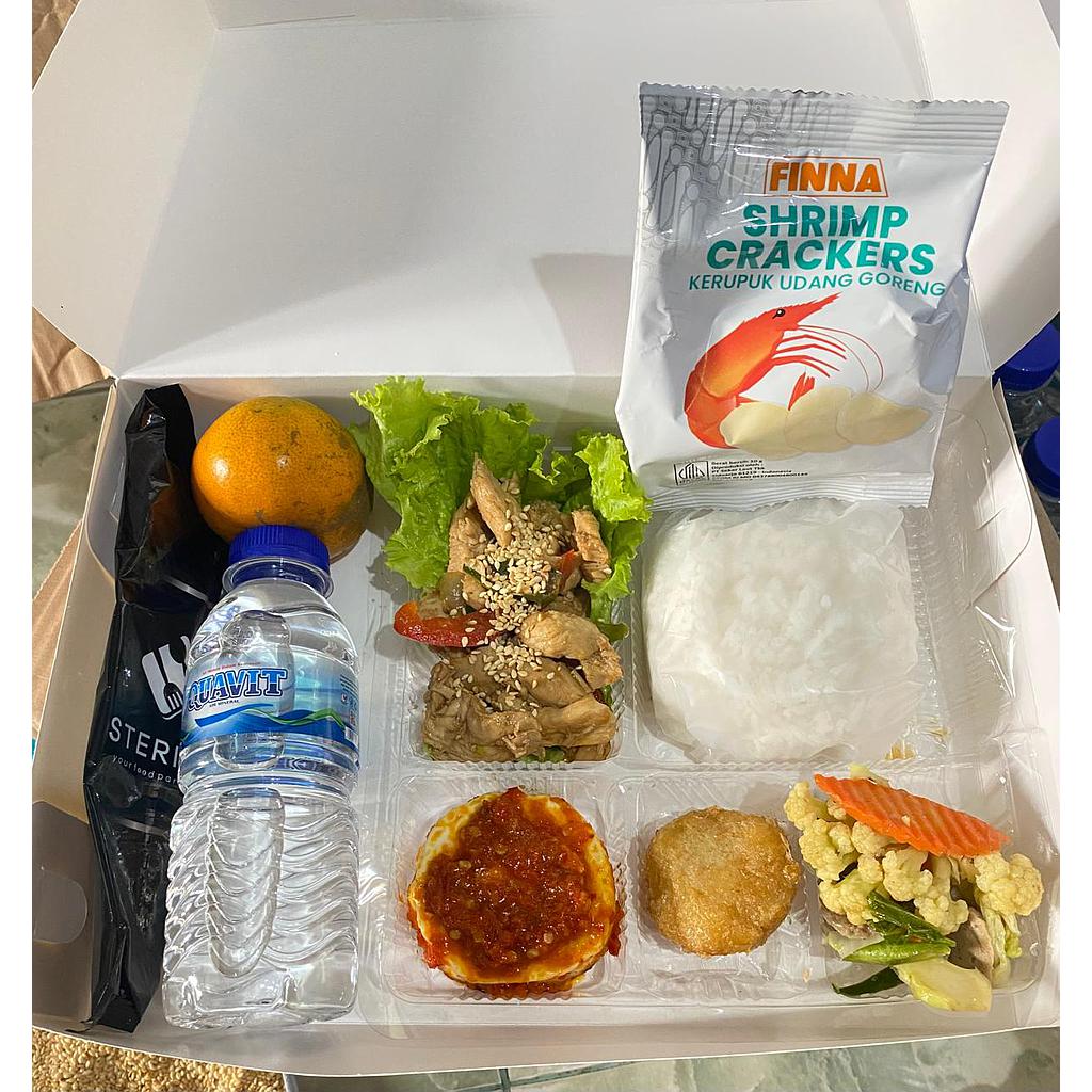 Nasi Box Paket 1 (Aneka Kuliner Bunda Anggi)