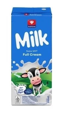 Diamond Susu UHT Fullcream 200 ml