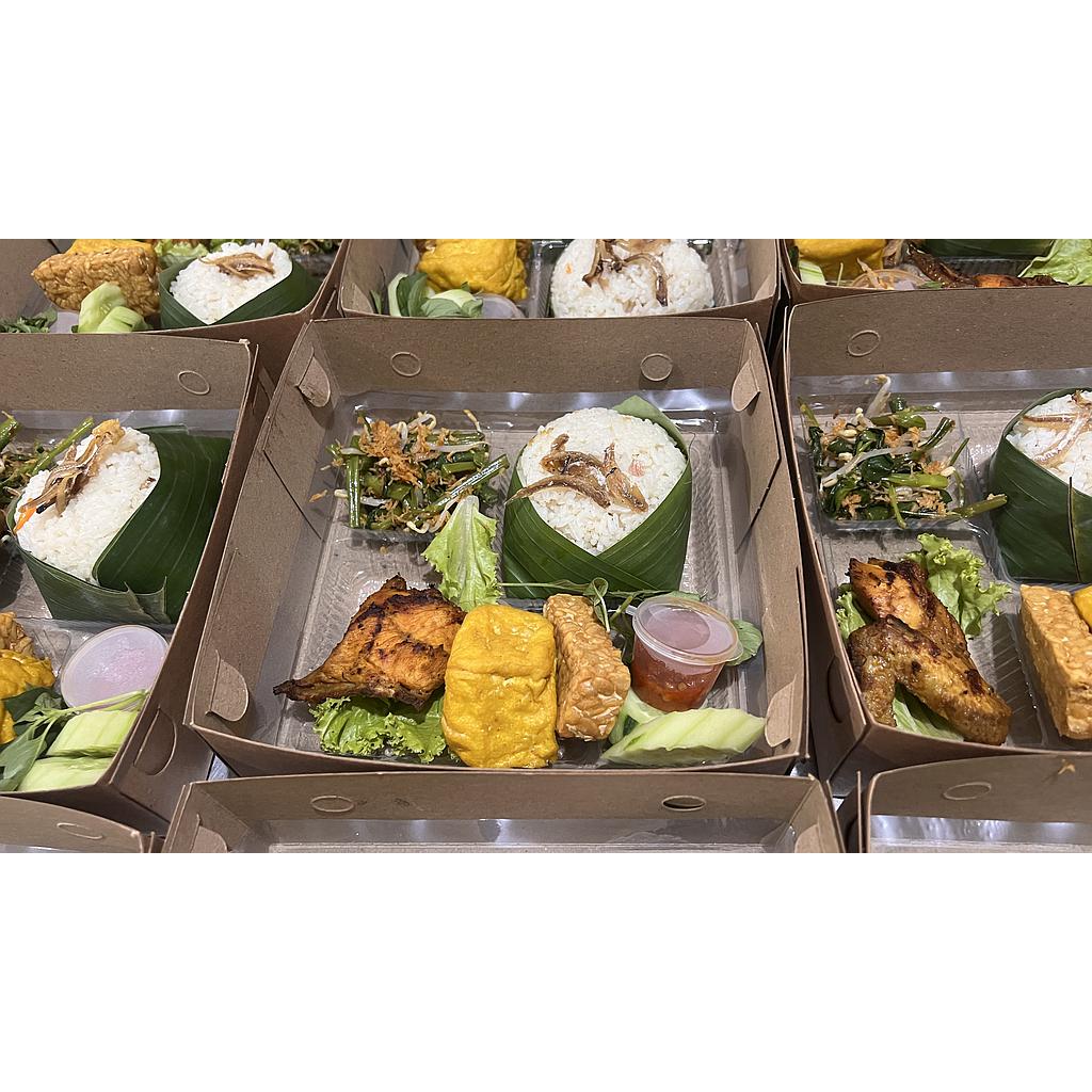 Nasi Box Lestari A – Menu Nusantara Lengkap