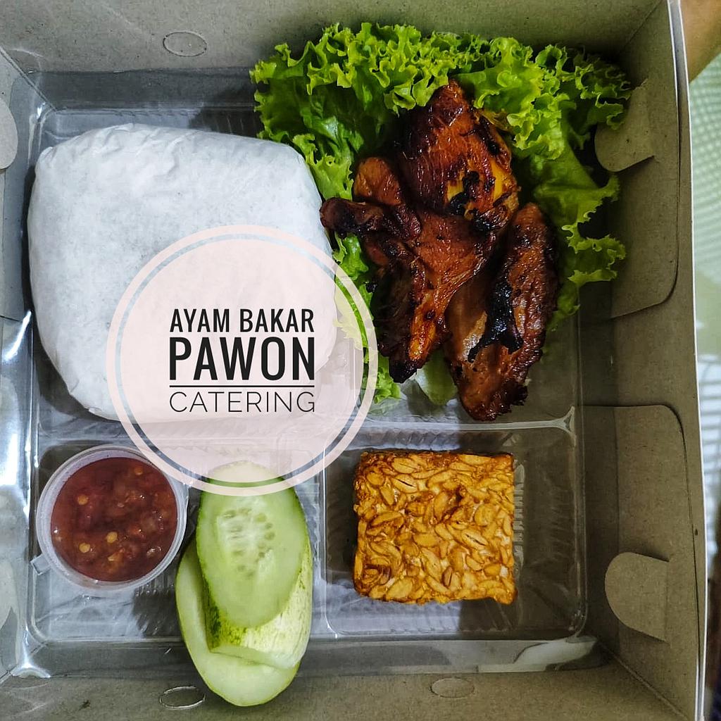 Nasi Box Ayam Bakar – Lestari Catering