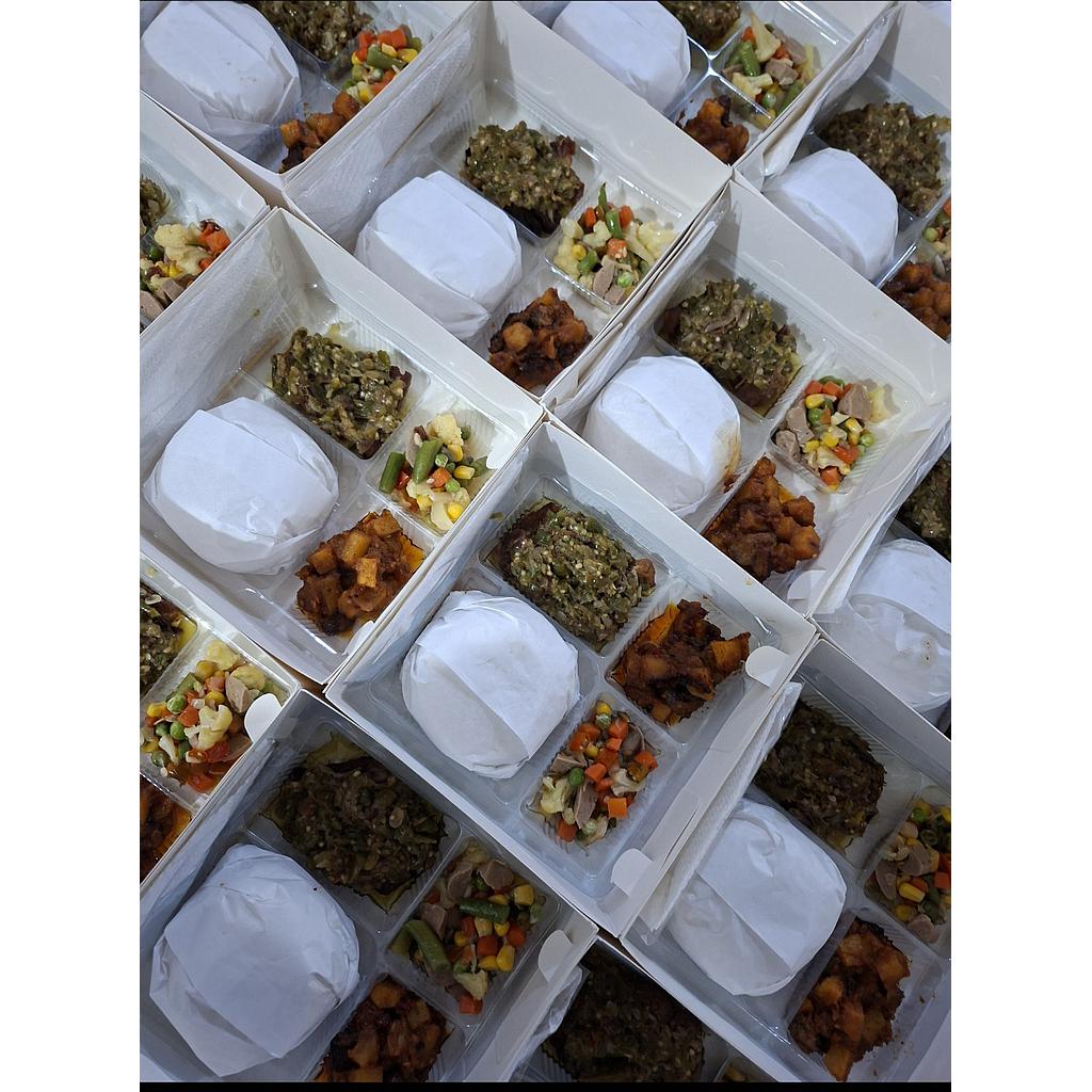 Paket Nasi Dendeng Balado