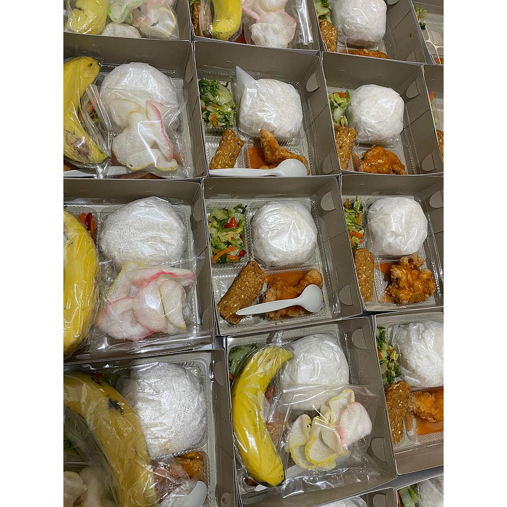 Paket Lunch Box Hemat (Warna Catering)