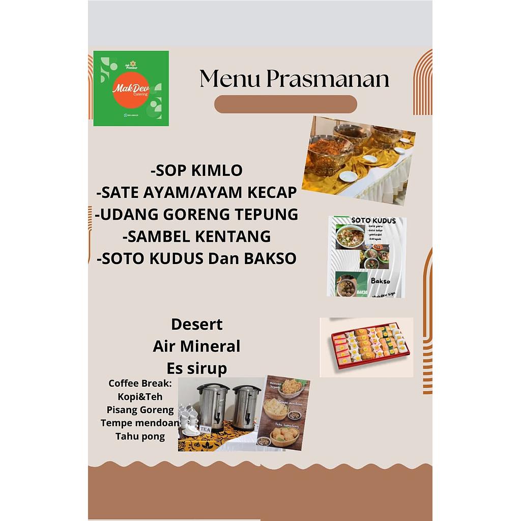 WARUNG MAK DEV PRASMANAN KOMPLIT