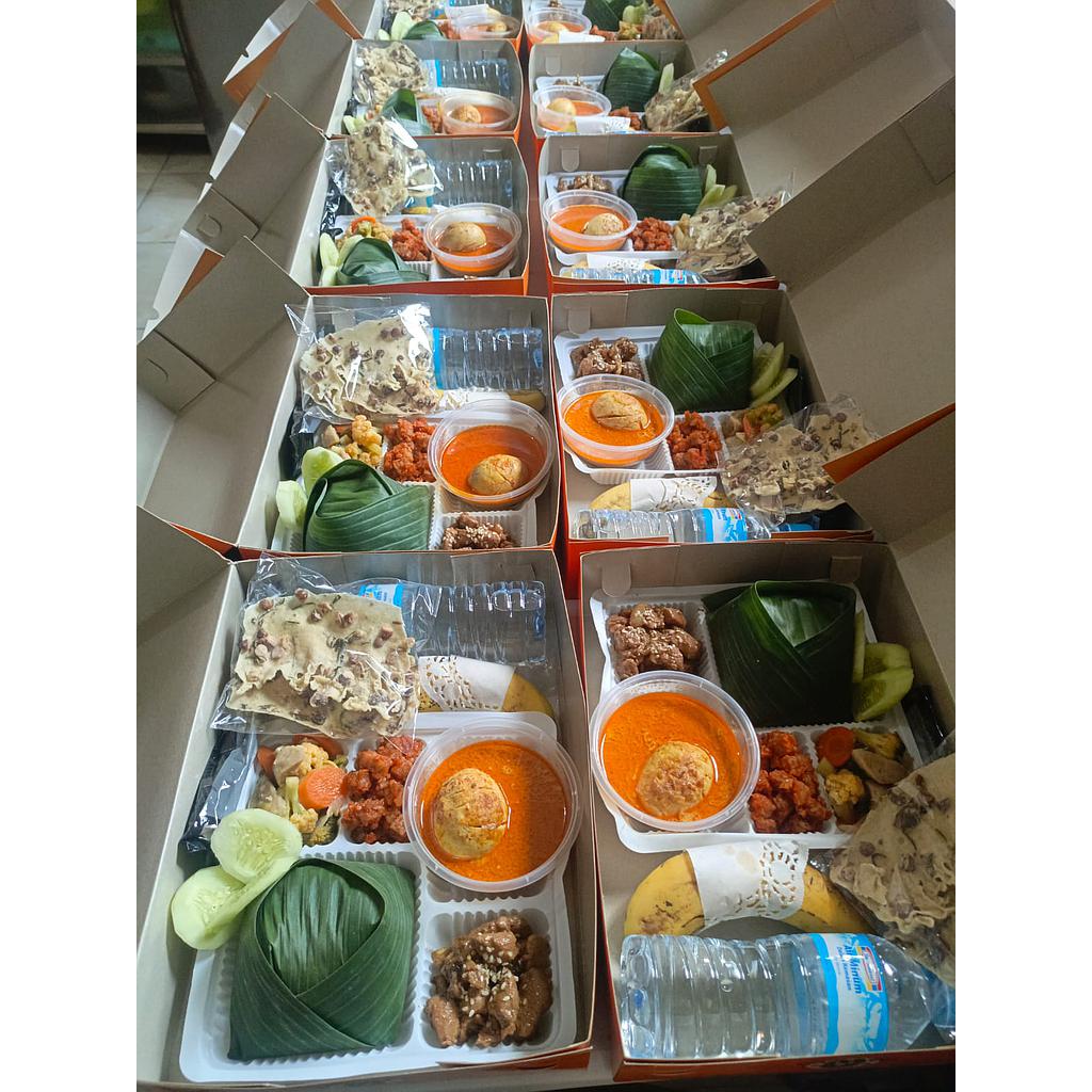 Paket Enem Nasi Box sAe maWon