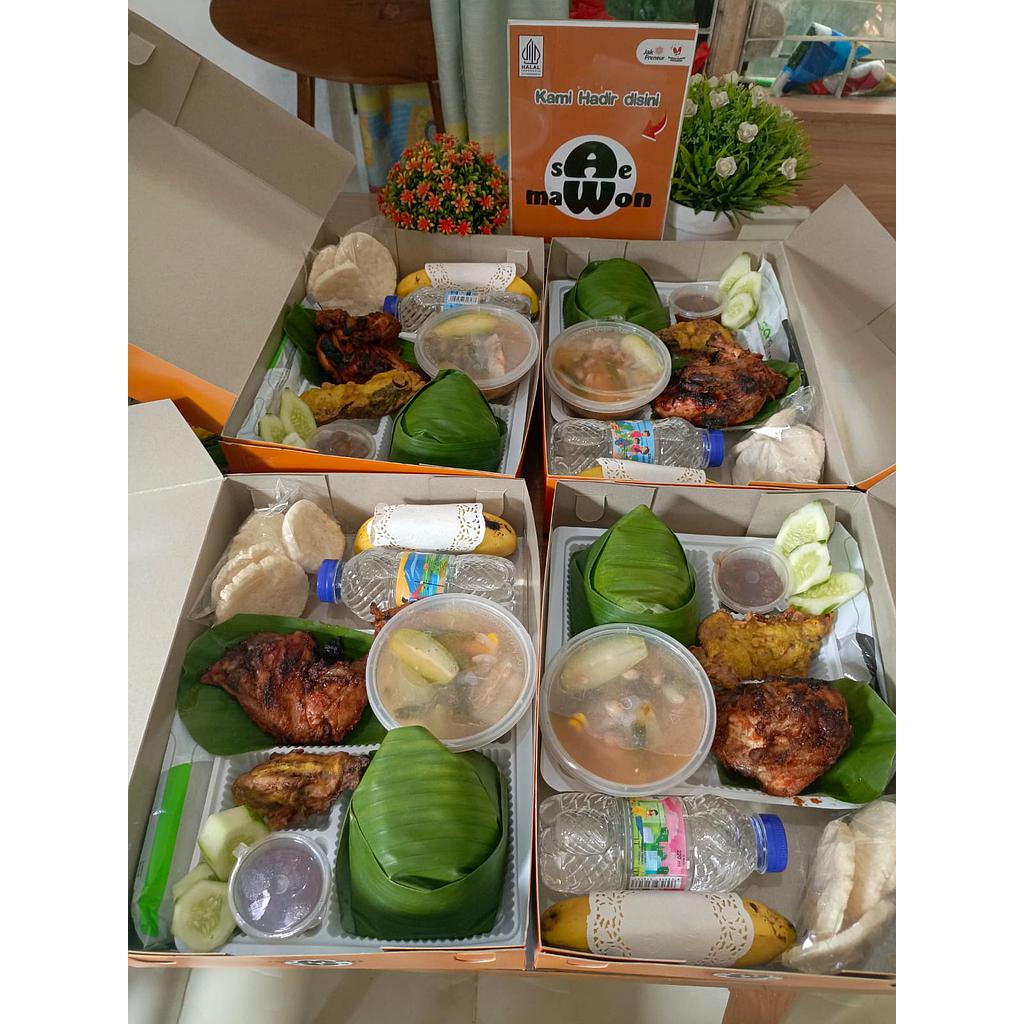 Paket Songo Nasi Box sAe maWon