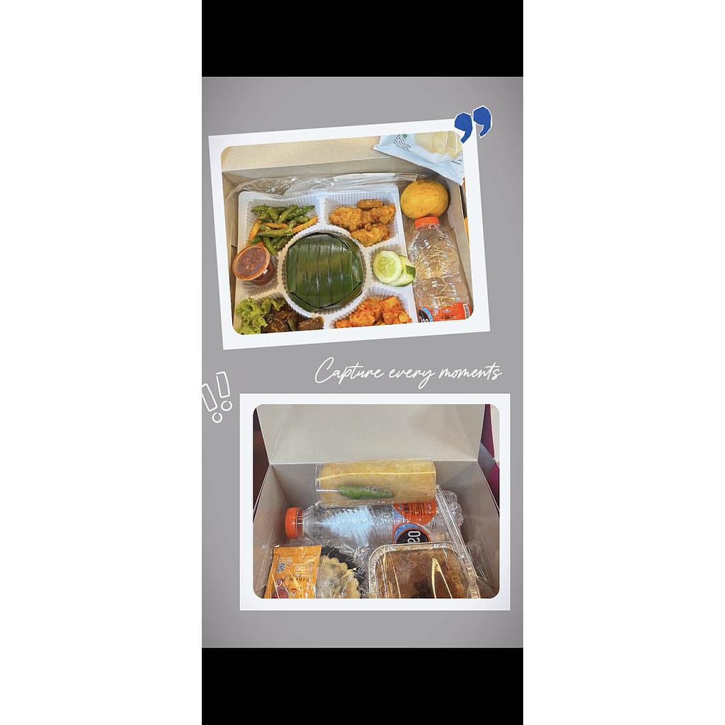 Paket Nasi &amp; Snack Box Rassa Catering