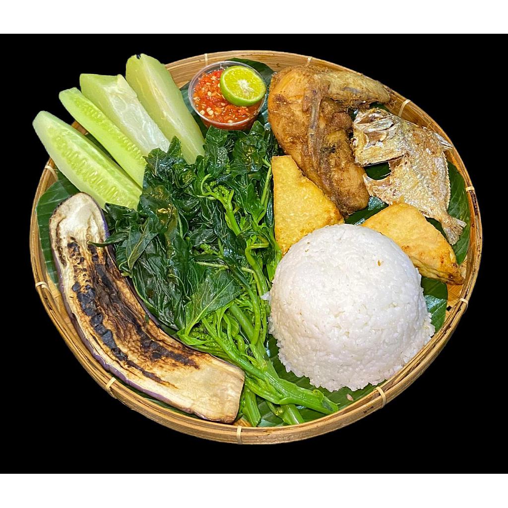 TM ayam bakar / goreng