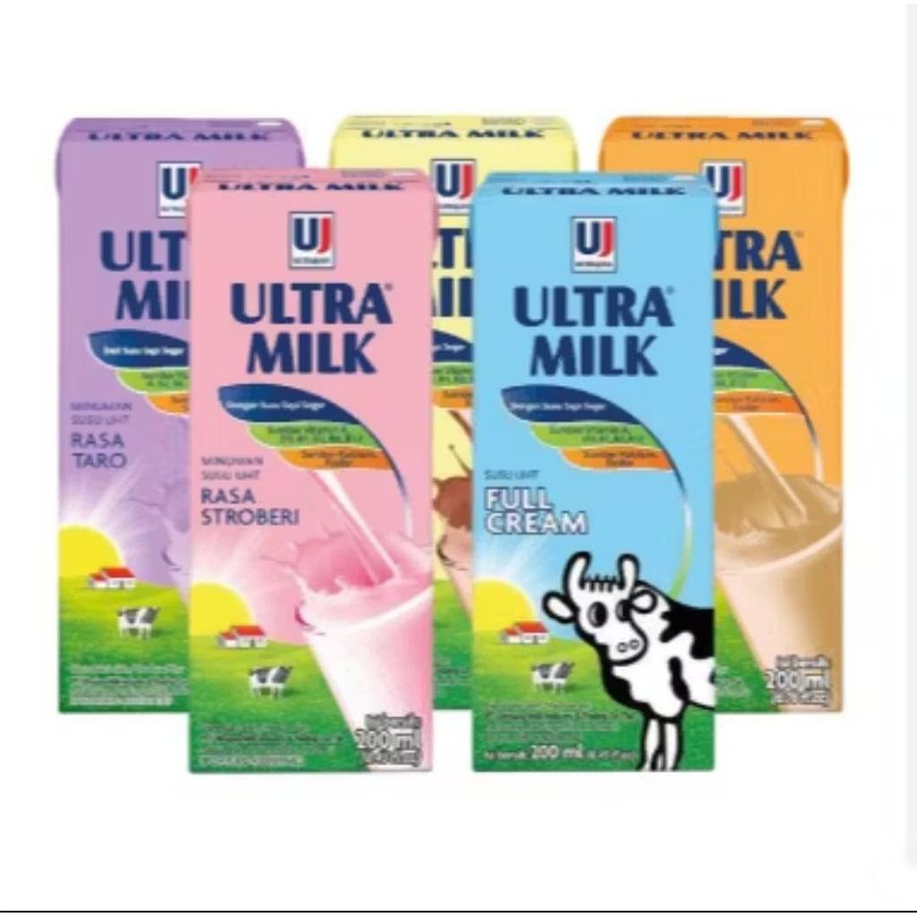 SUSU UHT ULTRA MILK 200ML