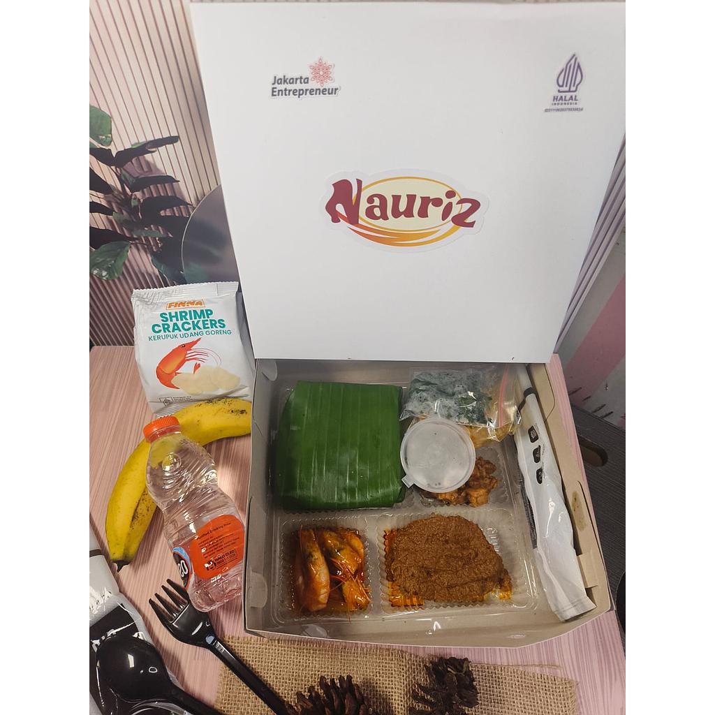 Paket Lunch Box (Rendang)