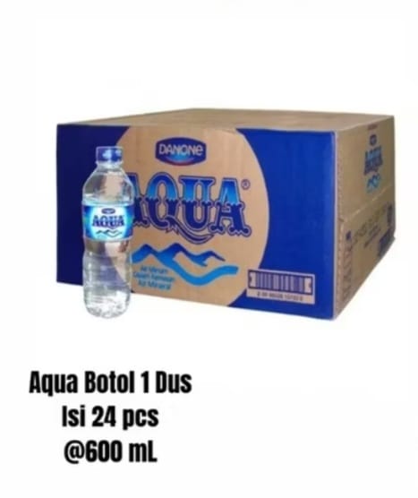 Aqua Botol 600 ml Kitchen Maylawati