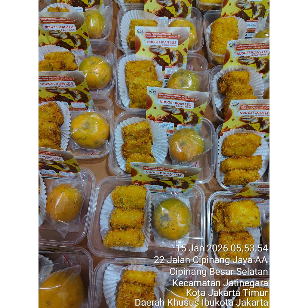 PMT.Nugget ikan lele &amp; buah jeruk
